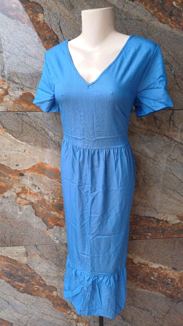 Vestido Jeans Esporte fino