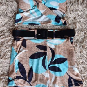 Conjunto de Short e Cropped