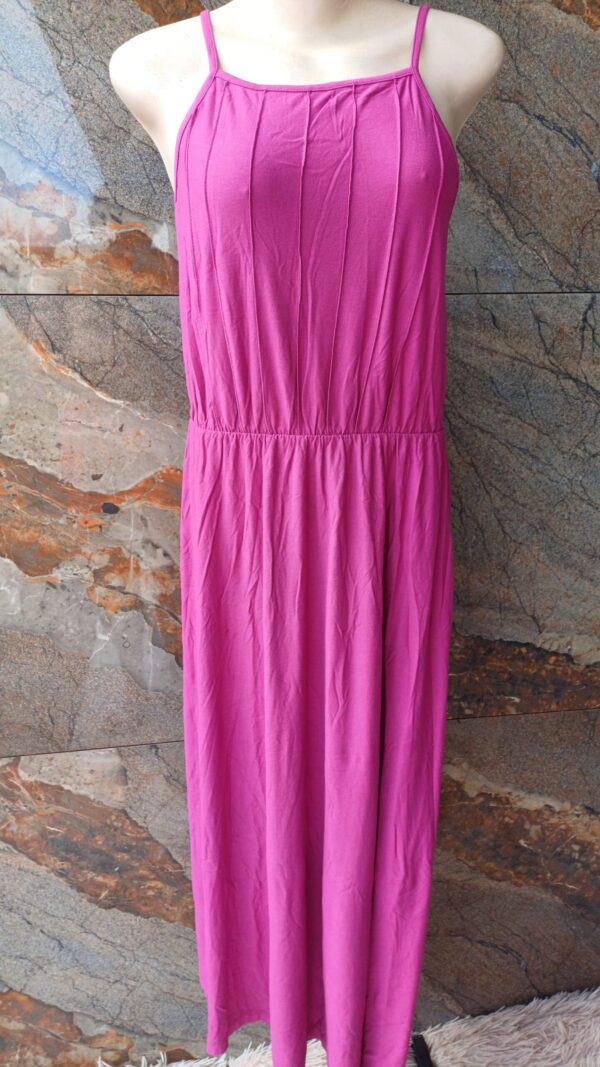 Vestido rosa Mid