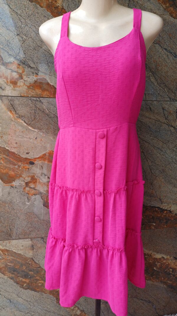 Vestido Rosa Curto