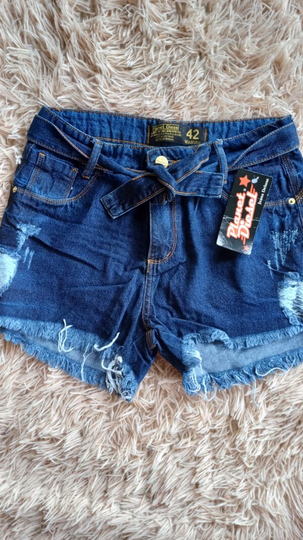 Short Jeans desfiado