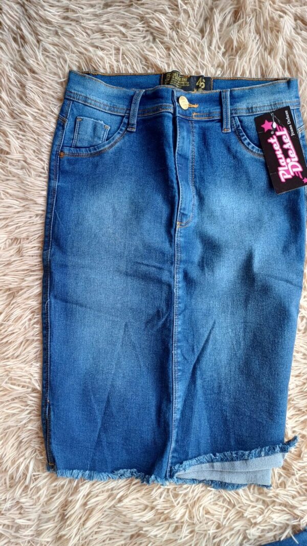 Saia jeans