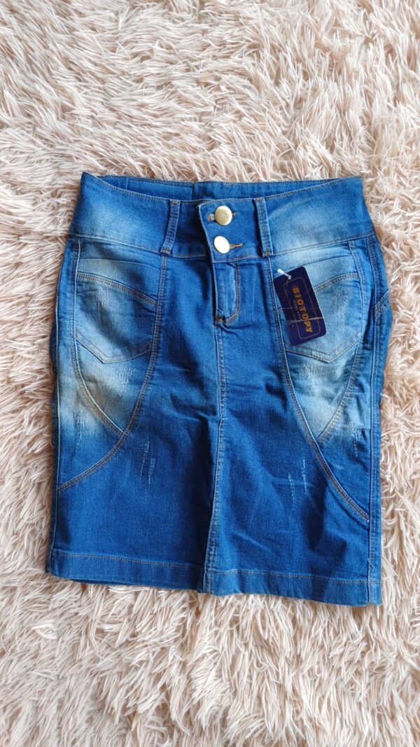 Saia jeans